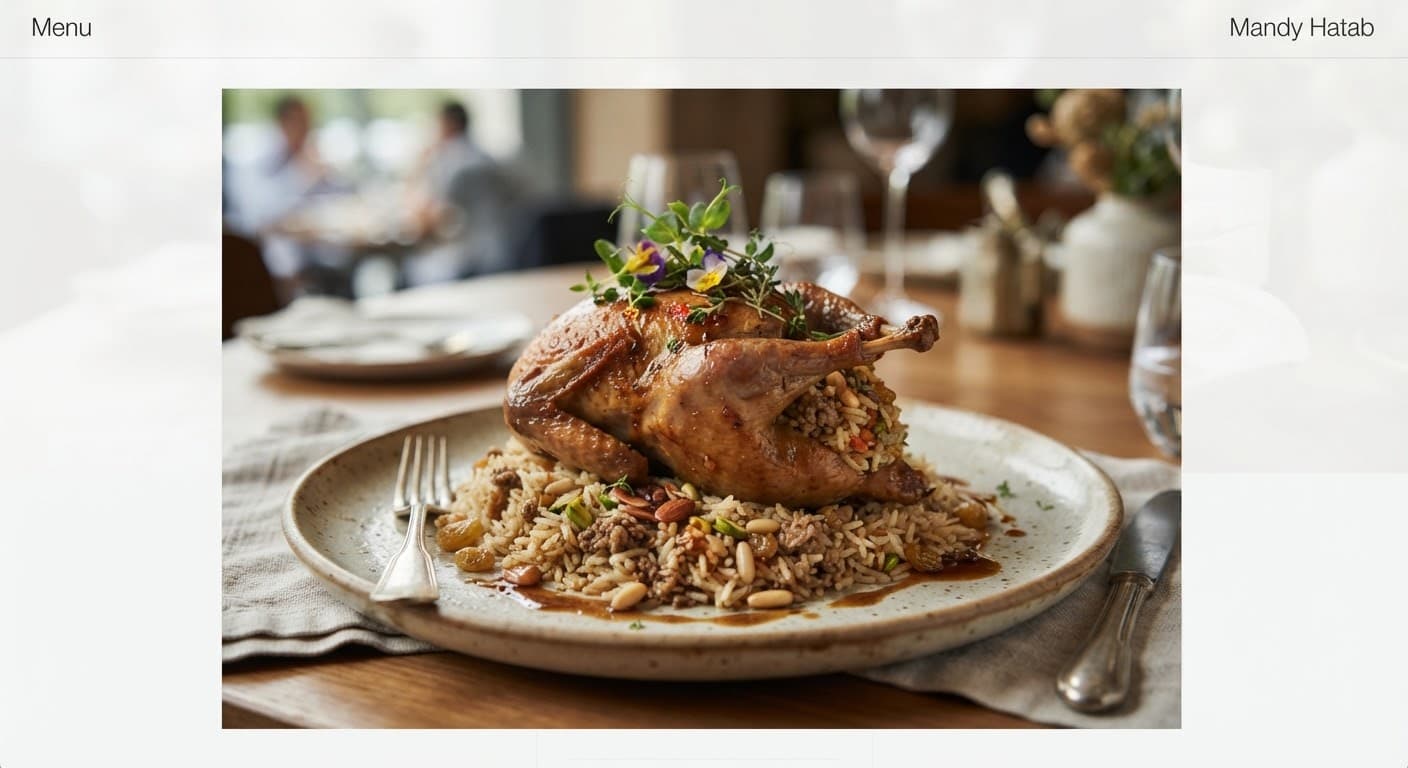 Stuffed Pigeon — حمام محشي